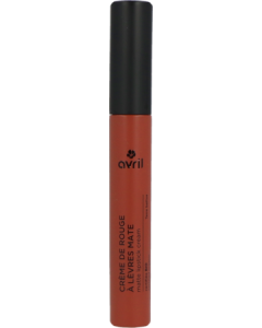 Avril Crème Rouge à Lèvres Mate Terre Battue Certifiée Bio 3ml