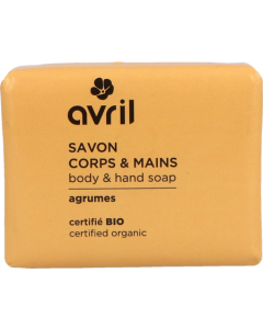 Avril Savon Corps Mains Agrumes Certifie Bio 100g