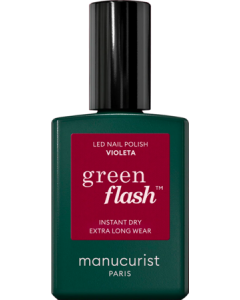 Manucurist Green Flash Violeta Vernis Semi Permanent 15ml