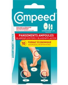 Compeed Assortiment Pansements Ampoules x10