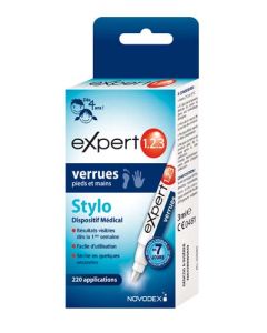 Novodex Expert 123 Stylo Verrues Pieds et Mains 3ml
