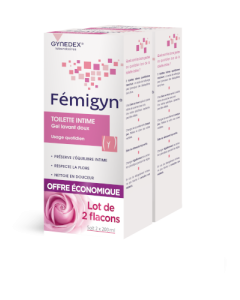 Gynedex Fémigyn Gel Lavant Doux Lot 2x200ml 