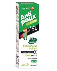 Novodex Expert 123 Anti Poux & Lentes Shampoing Traitant 200ml