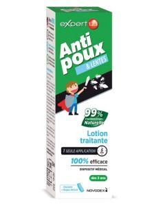 Novodex Expert 123 Anti Poux & Lentes Lotion Traitante 200ml 