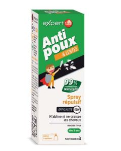 Novodex Expert 123 Anti Poux & Lentes Spray Répulsif 100ml