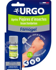 Urgo Flacon Filmogel Après Piqûres d'Insectes Apaise Évite de se Gratter Résiste à l'Eau Dès 1 an 325ml 
