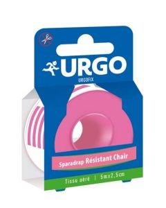 Urgo Sparadrap Tissé MicroAéré Résistant Couleur Chair 5m