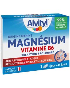 Alvityl Magnésium Vitamine B6 45 comprimés