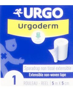 Urgo Urgoderm Sparadrap Non Tissée Extensible 5m X 5cm