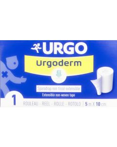 Urgo Urgoderm Sparadrap Non Tissée Extensible 5m X 10cm