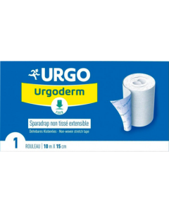 Urgoderm Sparadrap Non Tisse Multiextensible Souple Aere Hypoallergenique 10m X 15cm Rouleau