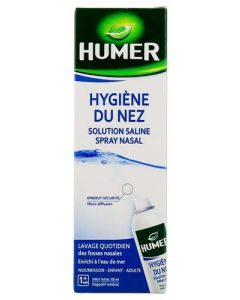 Humer Hygiène du Nez Solution Saline Spray 100ml