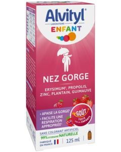 Alvityl Enfant Sirop Nez Gorge 125ml