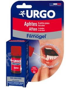 Urgo Filmogel Aphtes Spatule Traitement des Aphtes et des Petites Plaies Buccales 6ml