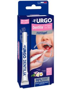 Urgo Filmogel Dentilia Stylo à Embout Massant Apaise et Assouplit les Gencives 10mL