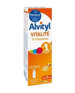 Alvityl Vitalité Solution Multivitaminée Enfant 150ml