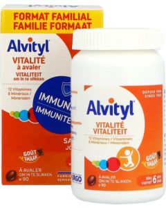 Alvityl Vitalité à Avaler Comprimés 90