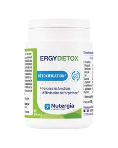 Nutergia Ergydétox Détoxification 60 gélules
