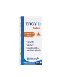 Nutergia Ergy D Plus Vitamine D3 800ui 15ml