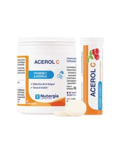 Nutergia Acerol C Vitamine C 60 + 15 Comprimés