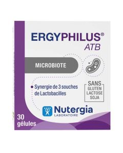 Nutergia Ergyphilus ATB Probiotiques 30 gélules 