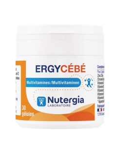 Nutergia Ergycébé Multivitamines 30 gélules