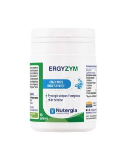 Nutergia Ergyzym Enzymes Digestives 40 gélules