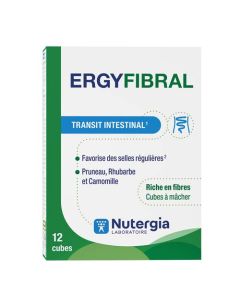 Nutergia Ergyfibral Transit Intestinal 12 cubes