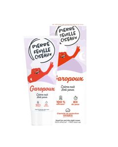 Pierre Feuille Ciseaux Garopoux Crème Nuit Anti-Poux 100 ml + Charlotte
