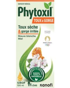 Phytoxil Sirop 2en1 Toux et Gorge 100ml