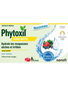 Phytoxil Pastilles Gorge Irritée Fruits Rouges x16