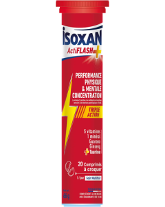 Isoxan Actiflash+ Comprimés à Croquer x20