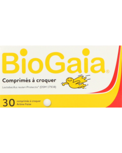 Biogaia Protectis Fraise Comprime A Croquer x30