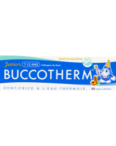 Buccotherm 7/12ans Dentifrice Ice Tea Bio 50ml