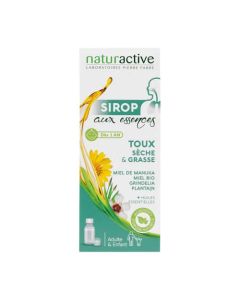 Naturactive ORL Sirop Toux Sèche & Toux Grasse 120 ml