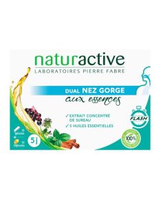 Naturactive ORL Dual Nez Gorge10 gélules + 10 capsules