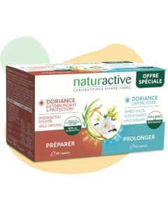 Naturactive Doriance Duo Mixte Autobronzant & Protection Capital Soleil 30 capsules + 60 capsules