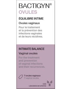 CCD Bactigyn Ovules Equilibre Intime x7