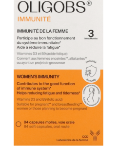 Laboratoire CCD Oligobs Immunité Capsules x84