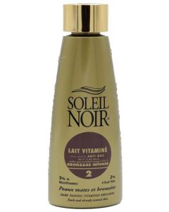 Soleil Noir Lait Vitamine Ip 2 Bronzage Intense 150ml