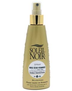 Soleil Noir Huile Sèche Vitamine Ip 6 Spray 150ml