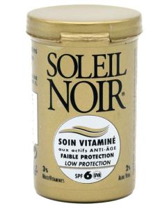 Soleil Noir Crème Soin Vitamine Spf6 Faible Protection 20ml