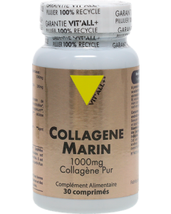 Vit All+ Collagène Marin Pur 1000mg Comprimés x30
