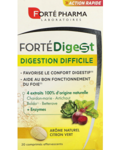 Forté Pharma FortéDigest Digestion Difficile Comprime 20