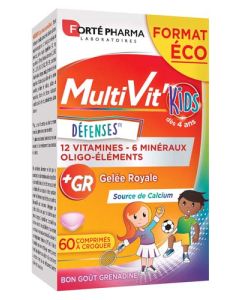 Forté Pharma Multivit' Kids Comprimés à Croquer x60