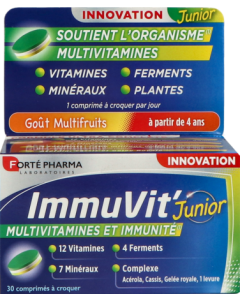 Forté Pharma Immuvit'4g Junior Comprime 30