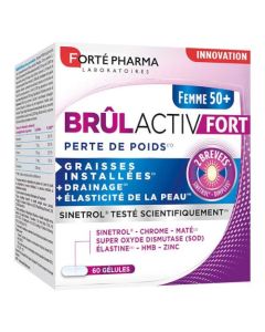 Forté Pharma Brûlactiv Fort Femme 50+ Perte de Poids 60 Gélules