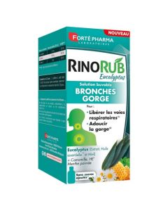Forté Pharma Rinorub Solution Buvable Bronches-Gorge 120ml