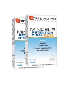 Forté Pharma Minceur Retention d'Eau 45+ Duo 28 Comprimés
