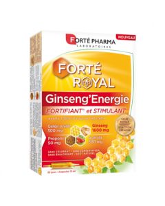 Forté Pharma Ginseng'Energie 20 ampoules 10 ml